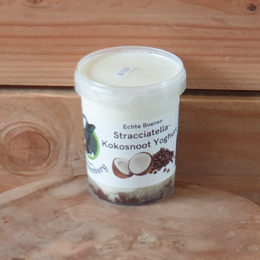 Stracciatella yoghurt